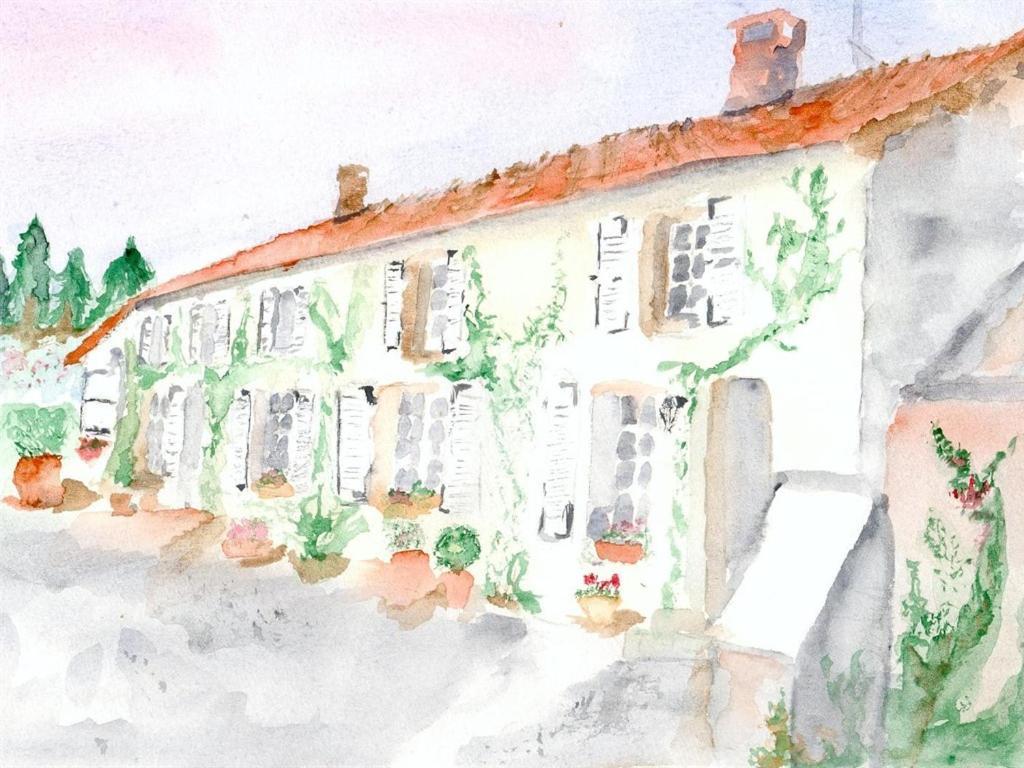 Au Pre Du Moulin Bed and Breakfast Clamanges Exteriör bild