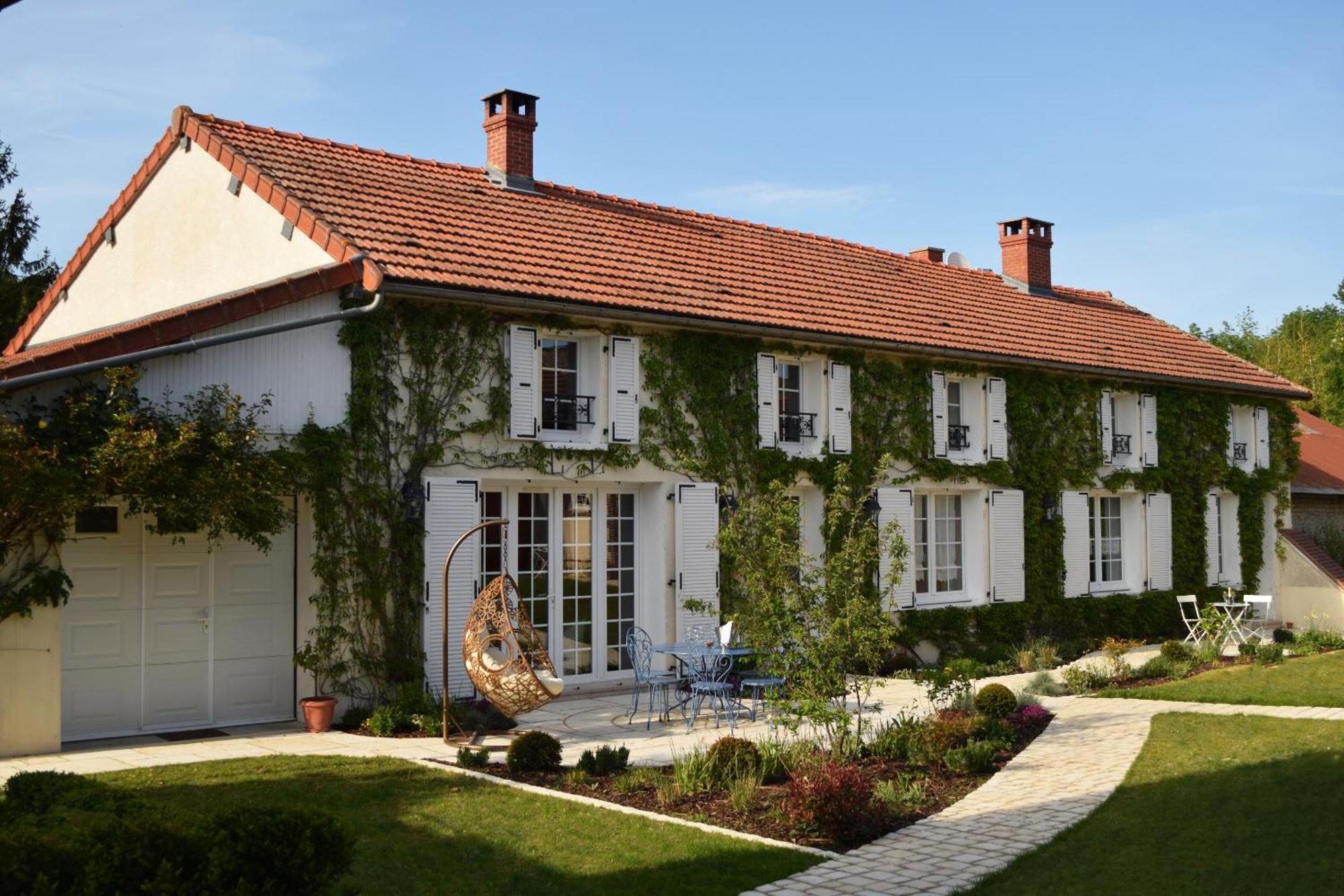 Au Pre Du Moulin Bed and Breakfast Clamanges Exteriör bild